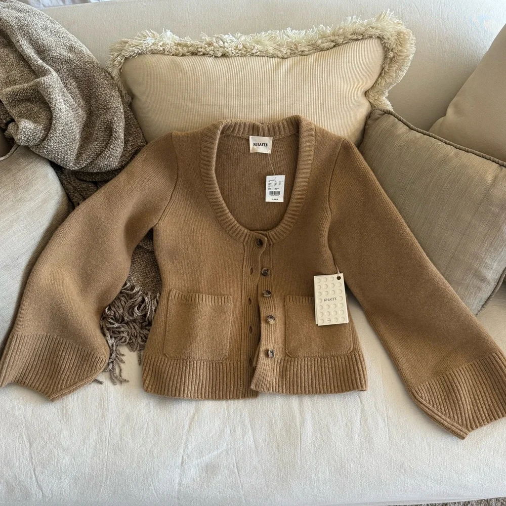 NWT Khaite Caro Cardigan - Picture 1 of 6
